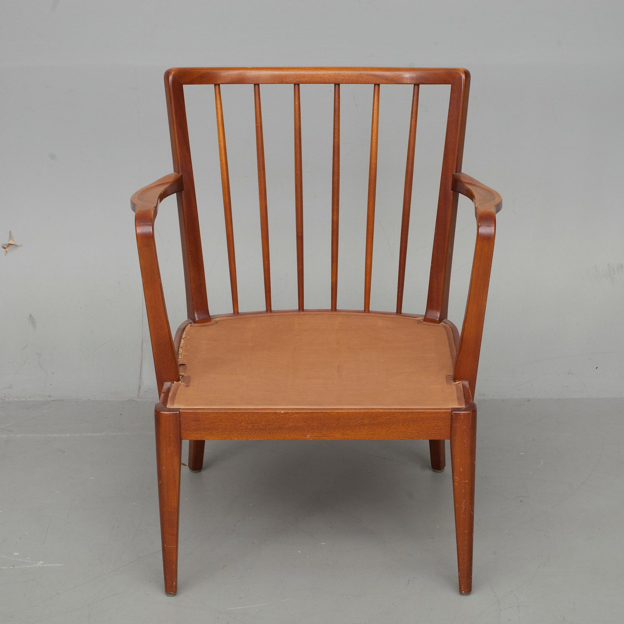 KARMSTOLAR, 3 st, 1940-tal.