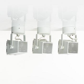 Thomas Bernstrand & Mattias Ståhlbom, a set of three 'Foto' spotlights, 2007.