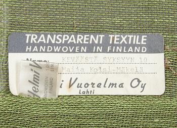 TRANSPARENT VÄVNAD, design Maija Kolsi-mäkelä.