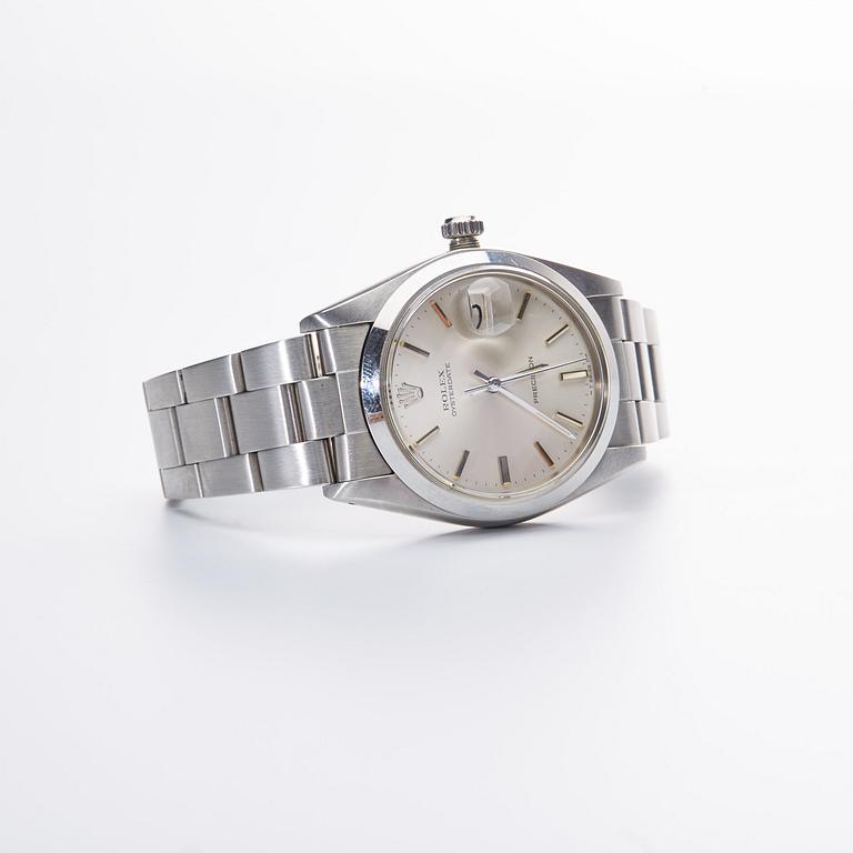 ARMBANDSUR. Rolex, stål, Oysterdate Precision. Cirka 1980, ref nr 6694.