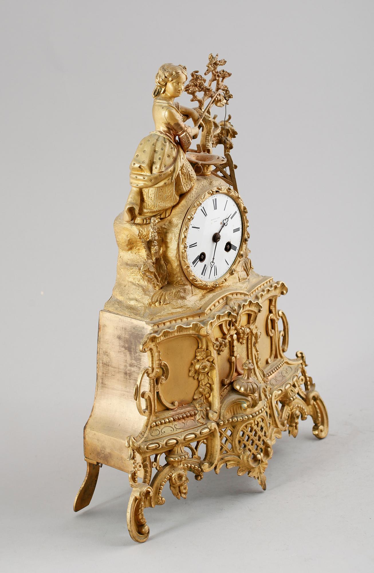 BORDSPENDYL, Mottu Fréres à Paris, sent 1800-tal.