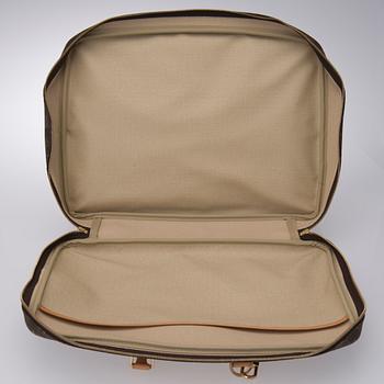 A Louis Vuitton, "Alize 24 Heures" Monogram Canvas Travel Bag.