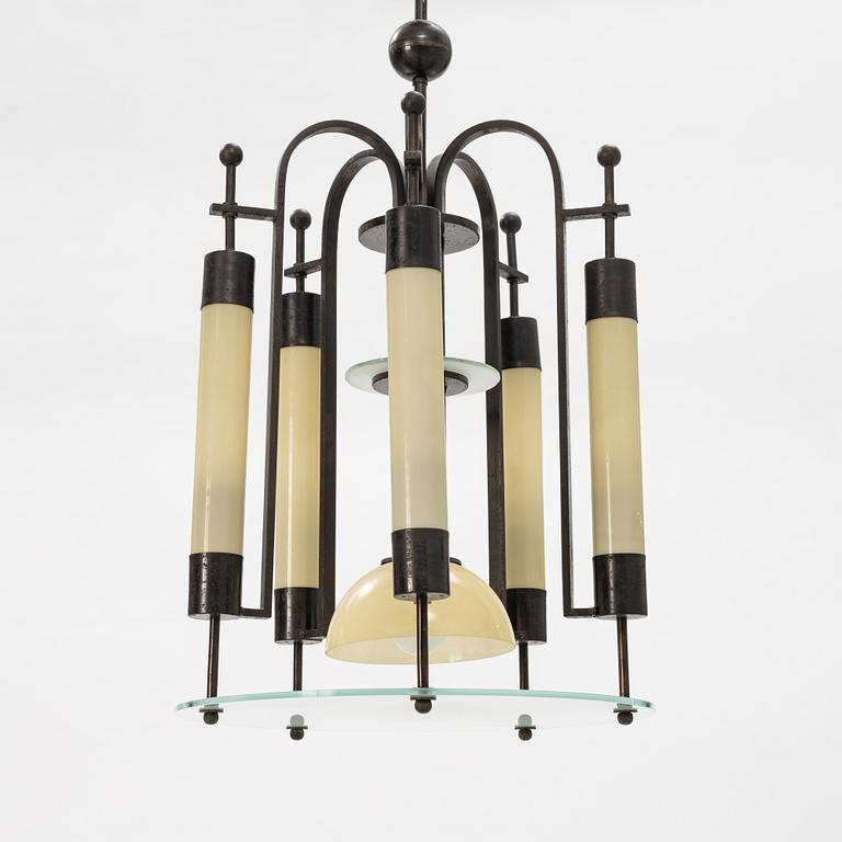 A ceiling light, 1930's.