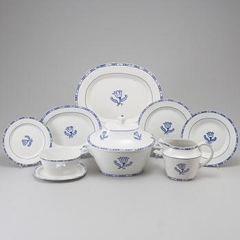 SERVISPORSLIN, 29 delar, "Holland", Wilhelm Kåge, Gustavsberg, 1900-tal.