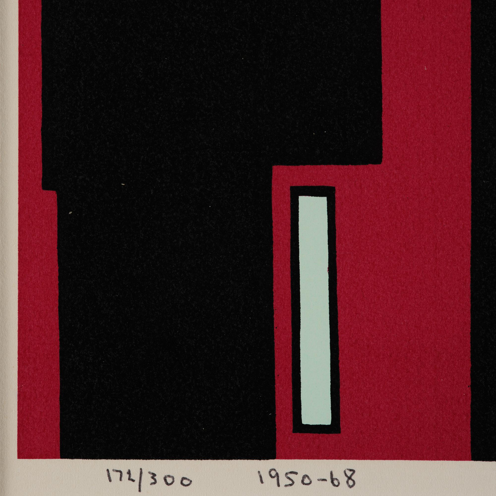 Olle Bærtling, "Egypte - formes noires dans le rouge".