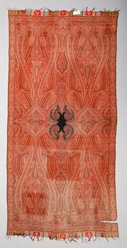 VÄVNAD, ull, 1800-/1900-tal.