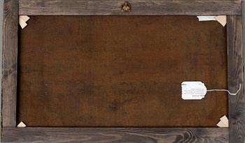 DÖRRÖVERSTYCKEN, 2 st, Johan Pasch (hans krets), olja på duk, ej sign.