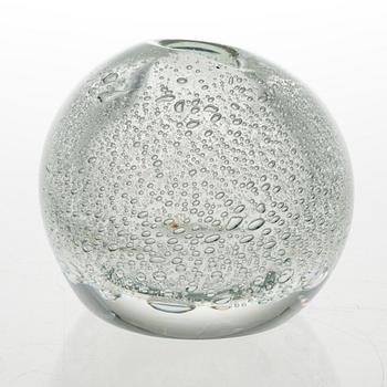 TAPIO WIRKKALA 1940s Vase / Art Glass, signed Tapio Wirkkala Iittala.