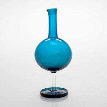 Nanny Still, karahvi ja 5 kpl laseja, "Harlekiini", Riihimäen Lasi Oy.