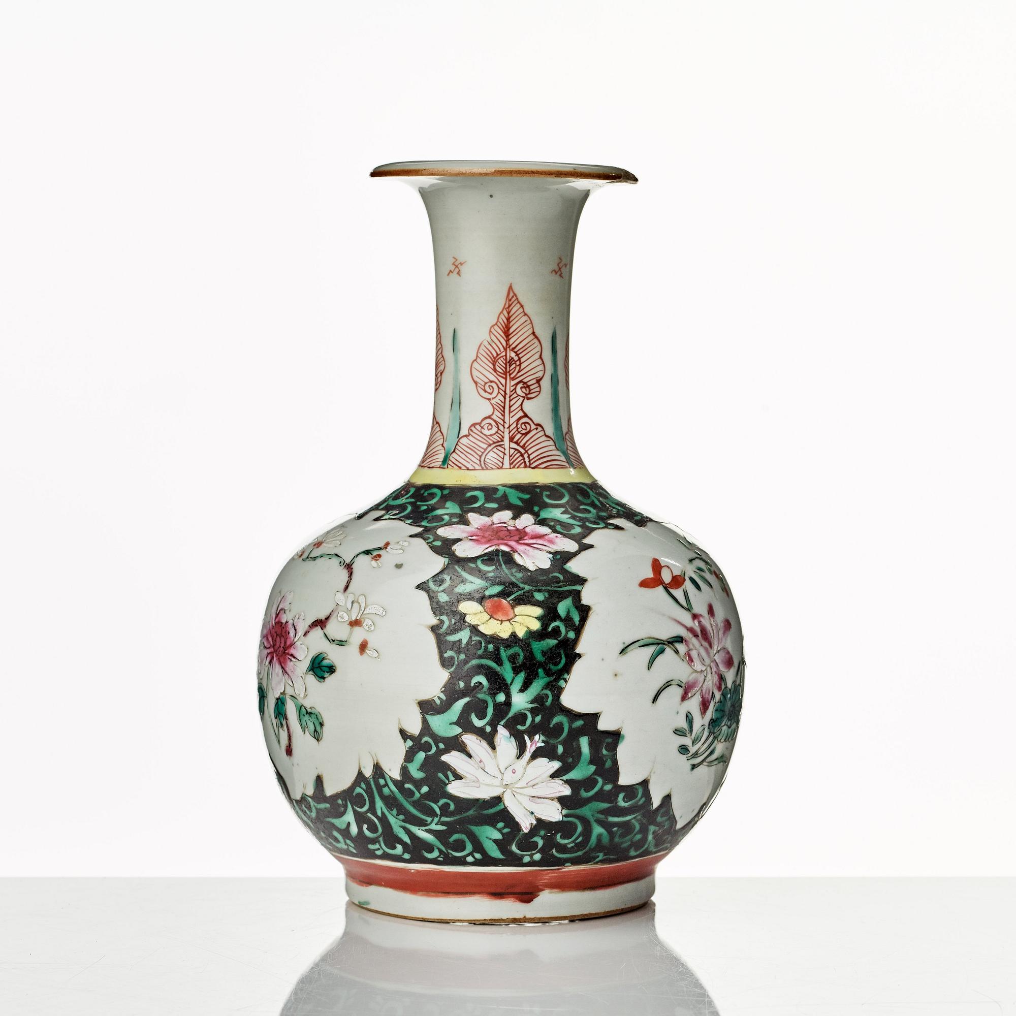 Kendi, porslin. Qingdynastin, Qianlong (1736-95).