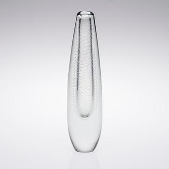 VAS, glas, signerad Gunnel Nyman Nuutajärvi Notsjö -56.