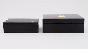 ROLEX BOXES, 2 PIECES, Montres Rolex S.A 50.00.09 and 49.00.71.