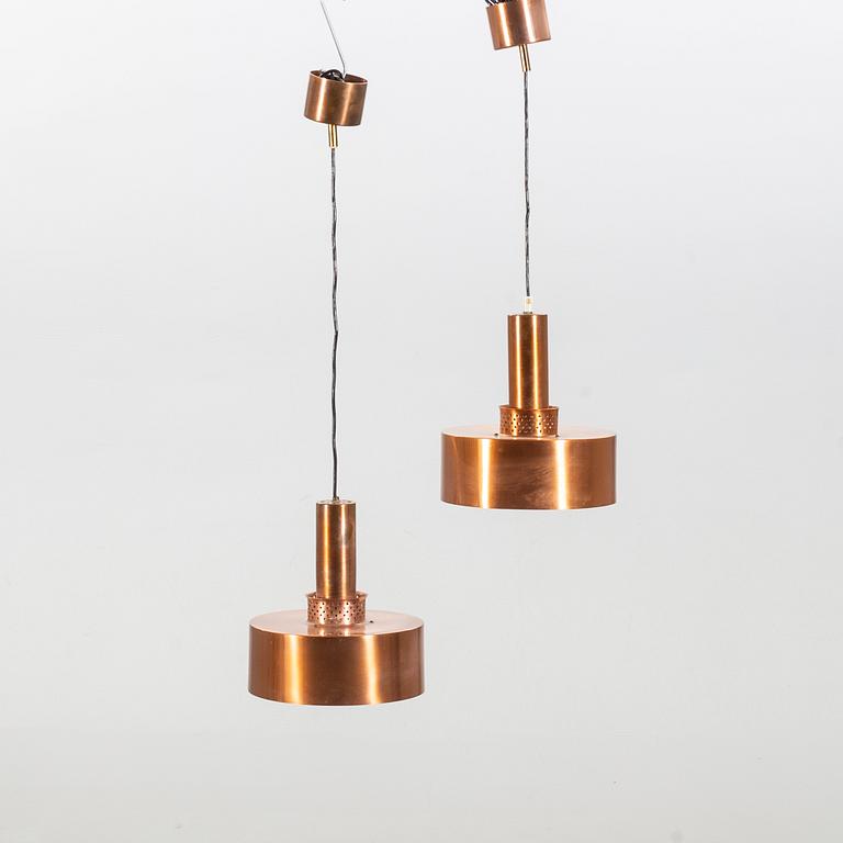 HANS-AGNE JAKOBSSON, a pair of pendants, "T 293", copper.