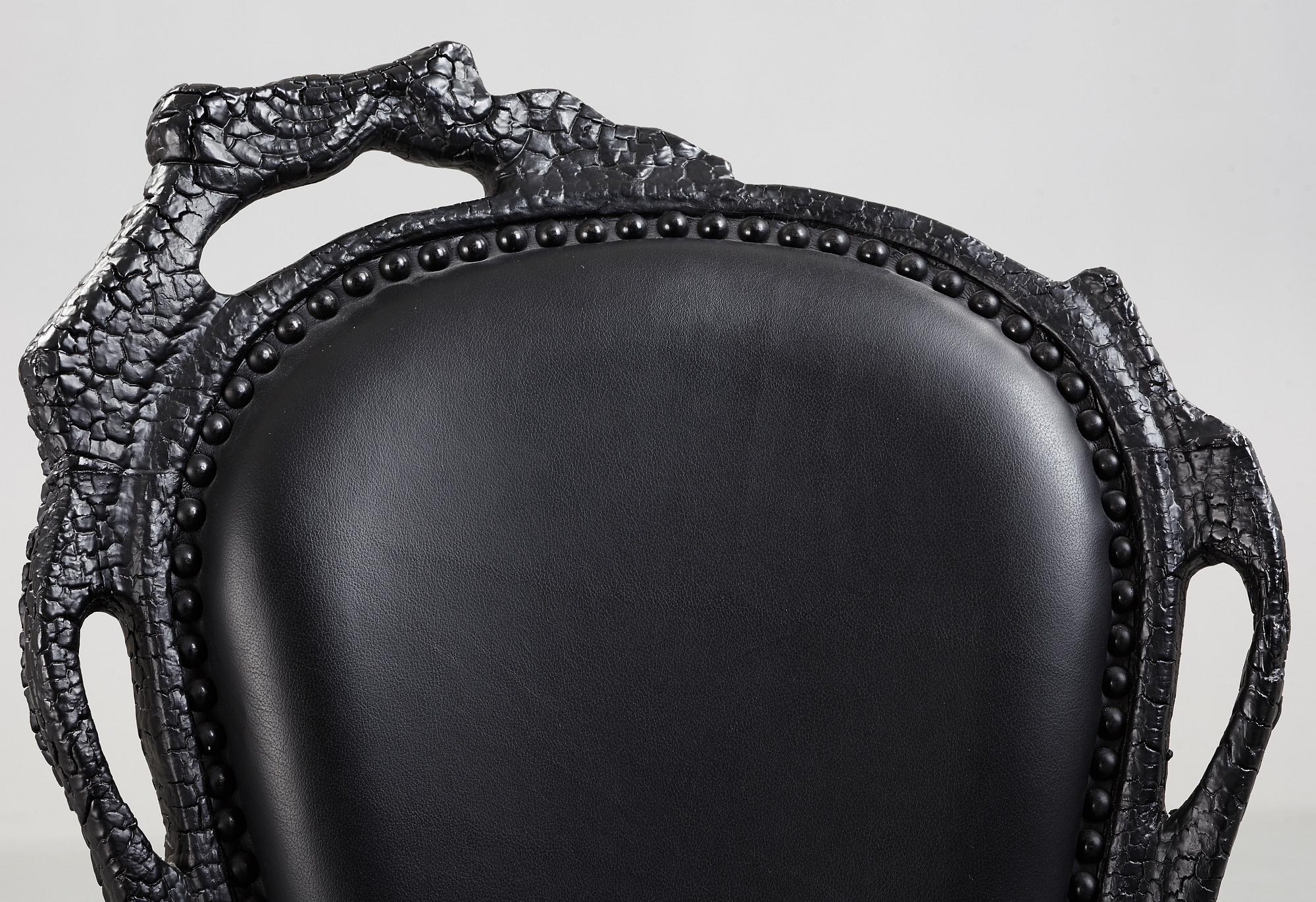 MAARTEN BAAS, "Smoke dining chair", 4 st, Moooi.