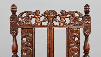 KARMSTOL, barockstil, 1900-talets första hälft.