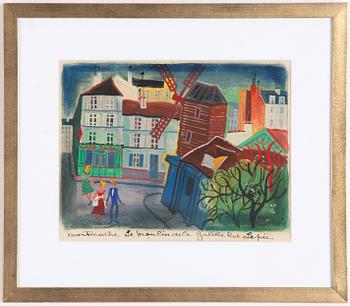 Maurice Blanchard, "Montmartre".