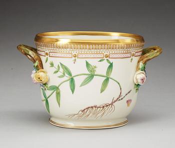 A Royal Copenhagen 'Flora Danica' wine cooler, 20th Century.