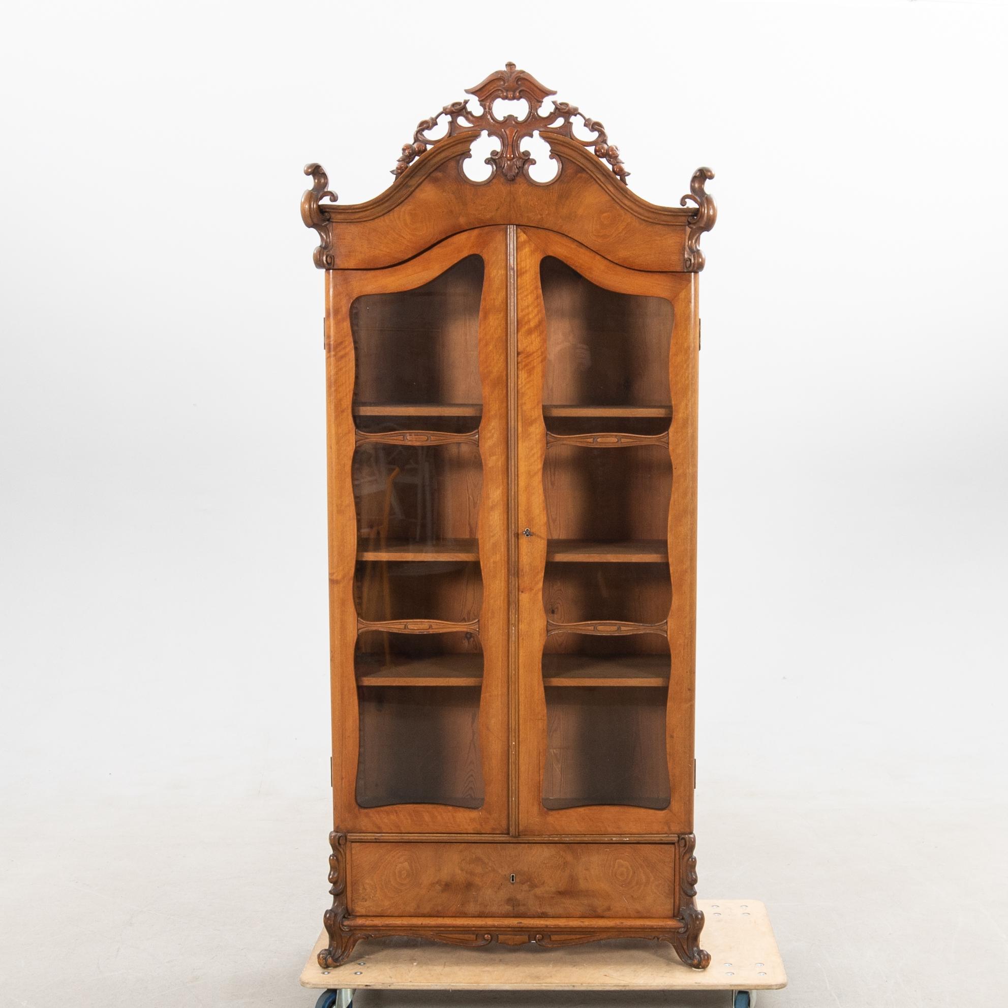 Bookcase, Empire style, 20th century.
