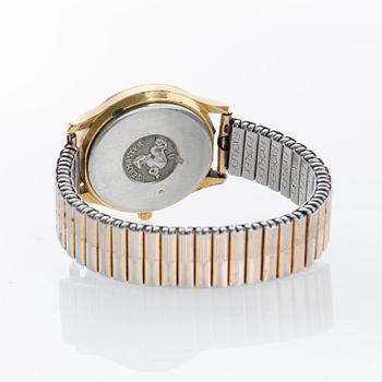 ARMBANDSUR, Omega Seamaster Quartz, gulddublé. 1990-tal.