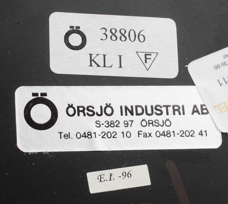 BORDSLAMPA, Örsjö Industri AB, 1900-talets andra hälft.