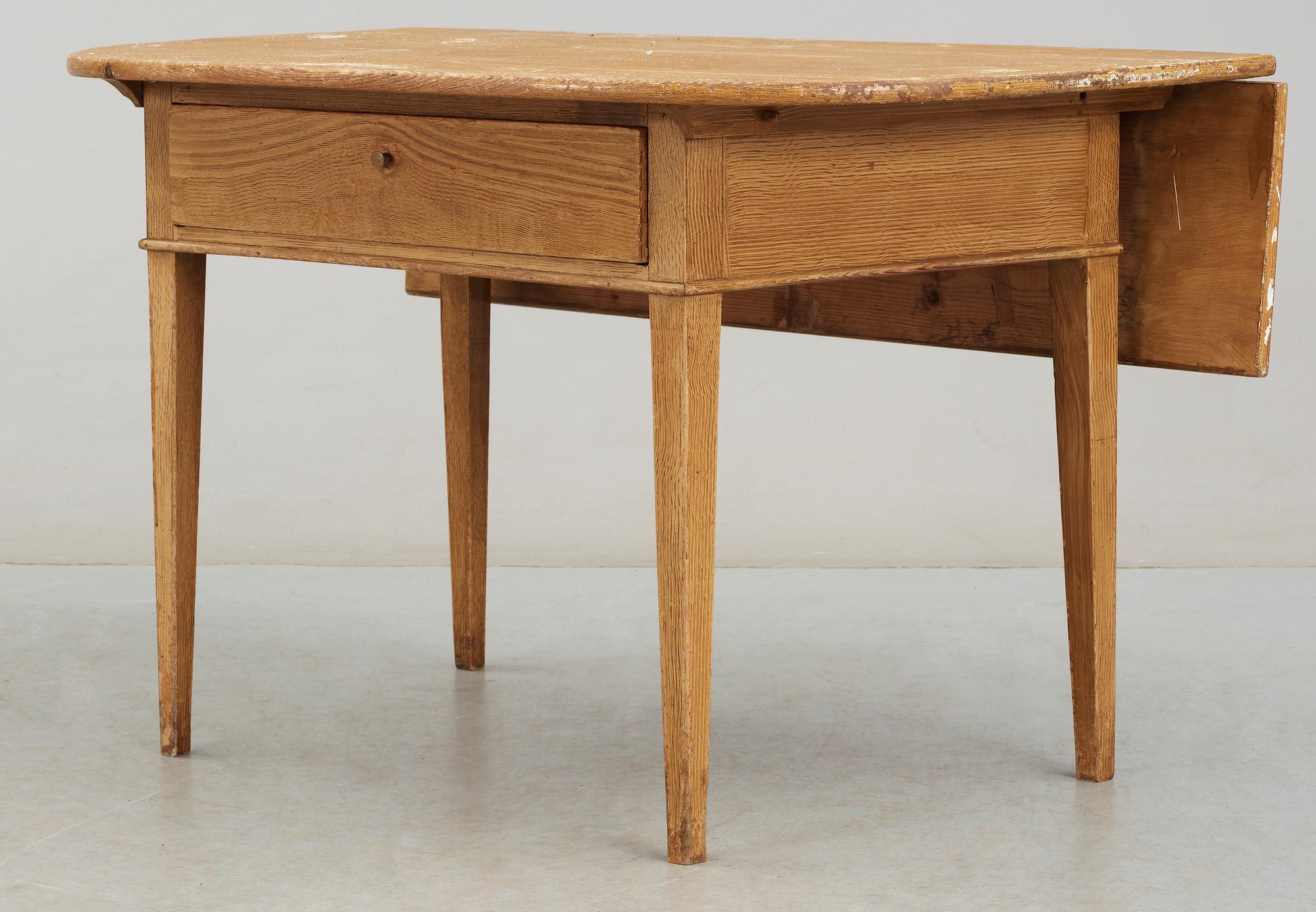 KLAFFBORD, allmoge, 1800-tal.