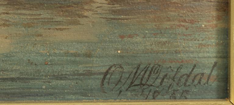 Oscar Magnus Löfdahl, The estate Stackebo.