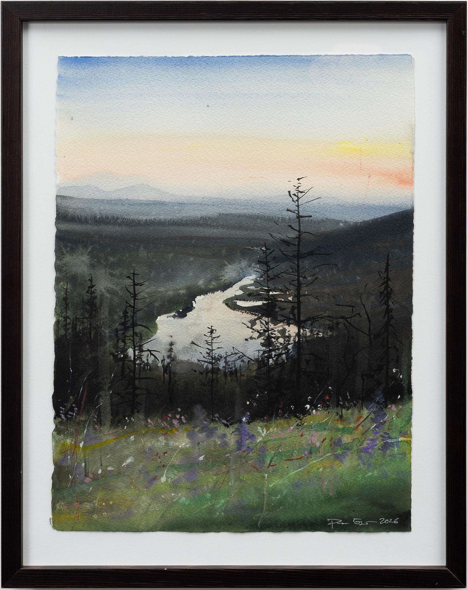 Peter Eugén, View over Åresjön.