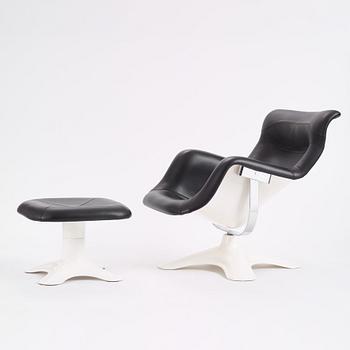 Yrjö Kukkapuro, a 'Karuselli' swivel chair, Avarte, Finland.