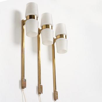 Three table lamps, mid-20th Century.