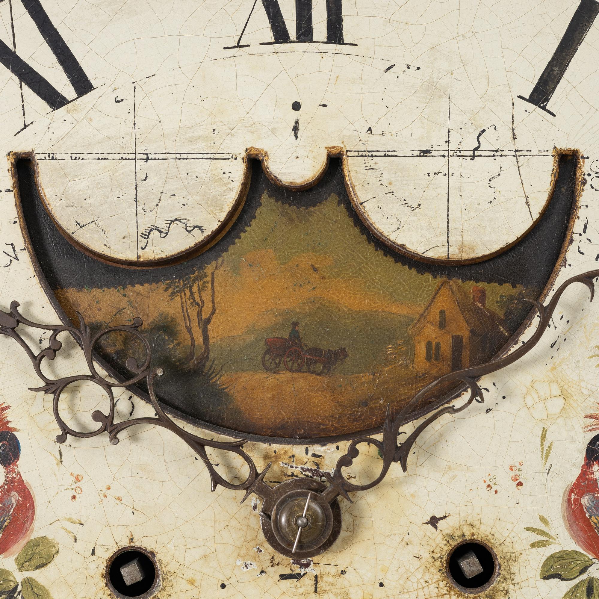 Grandfather clock, 18th-19th Century.