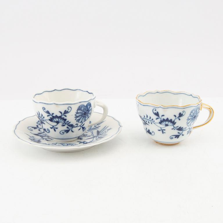Service 21 pcs Meissen porcelain, first half of the 20th century.