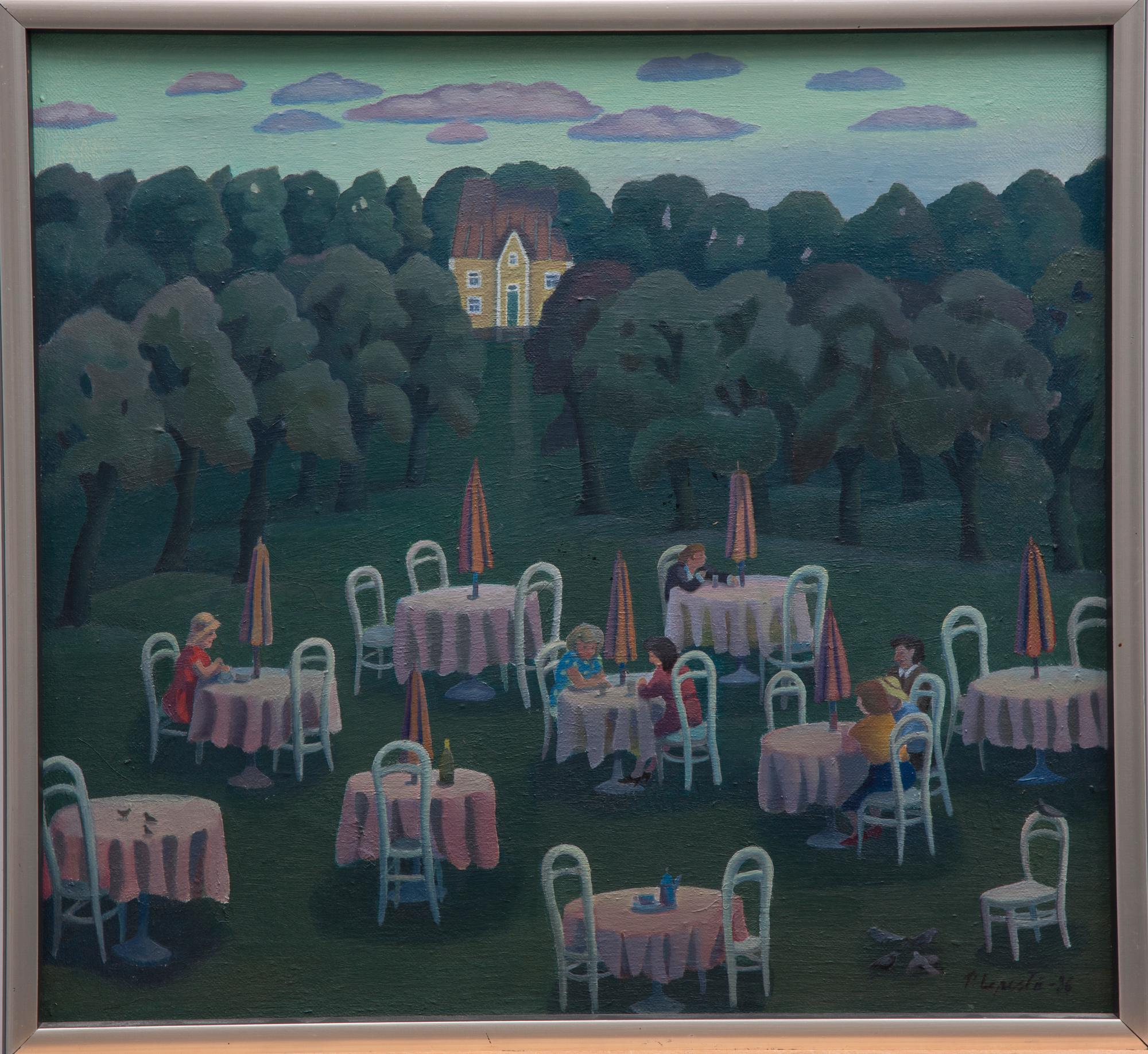 PIRKKO LEPISTÖ, olja på duk, signerad och daterad -86.