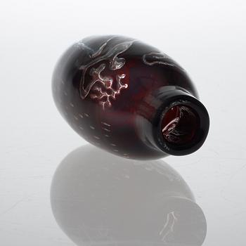 An Edvin Öhrström 'Ariel' glass vase, Orrefors 1971.