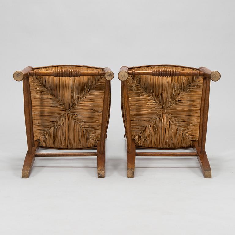 William Birch, Four early 20th century English chairs.