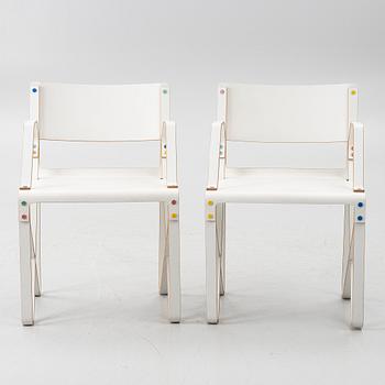 Lars Liljekvist, a pair of armchairs, 2000s.