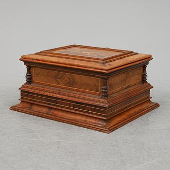 A German Symphonion music box, Jul. Heinr. Zimmermann, Leipzig, late 19th Century.