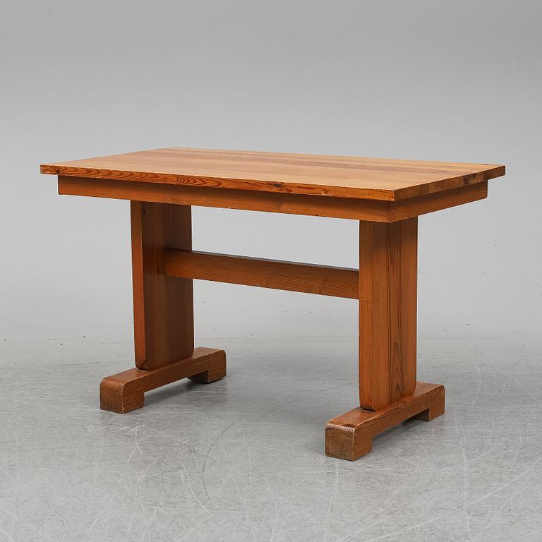 A pine table c. 1940's.