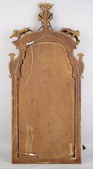 A Swedish late Baroque Burchardt Precht mirror.