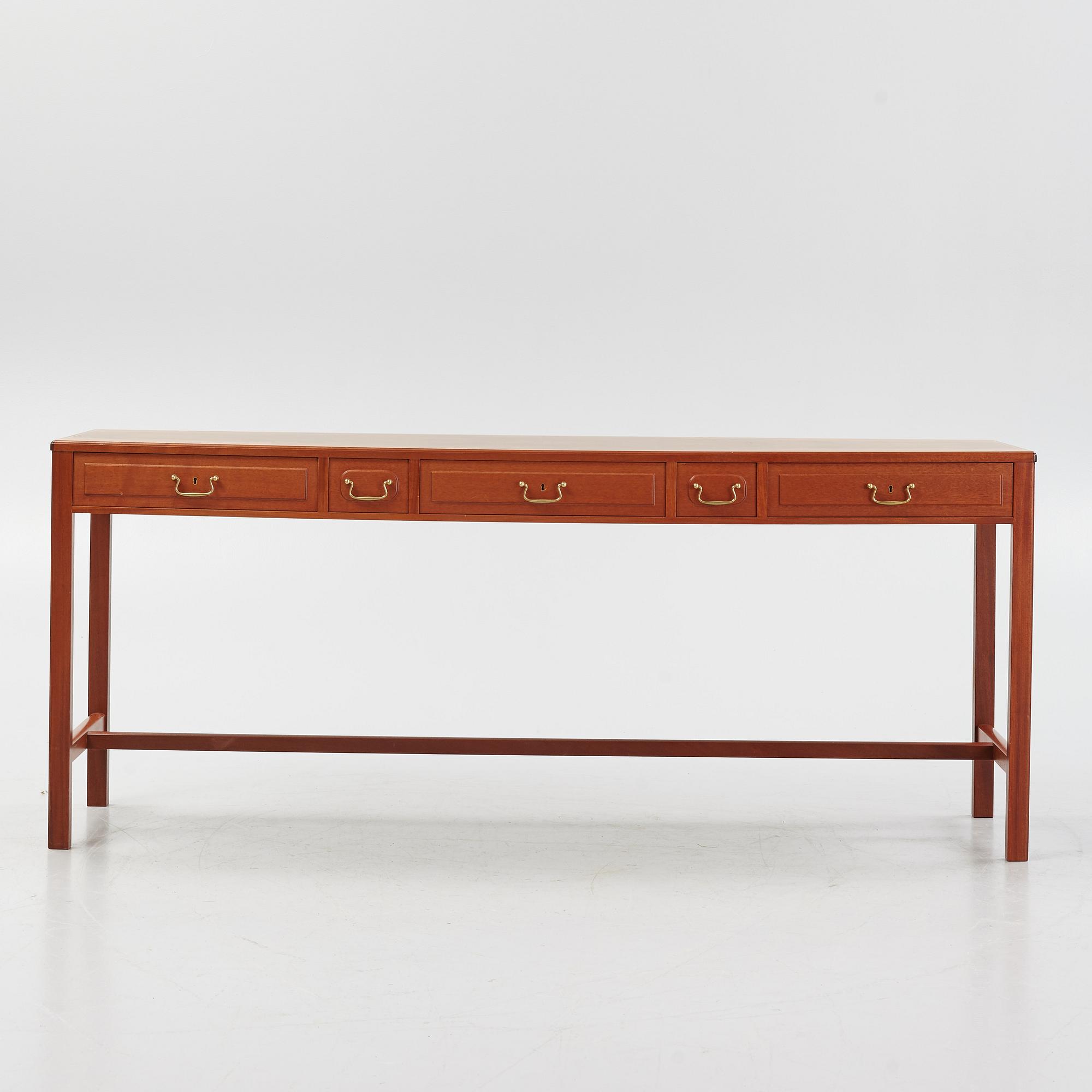 Josef Frank, a mahogany model 821 sideboard by Firma Svenskt Tenn, Sweden post 1985.