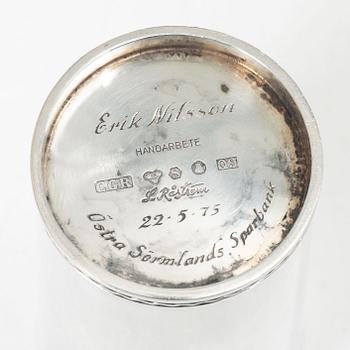 Lennart Råström, Bägare, silver, CG Råström, Stockholm, 1966.