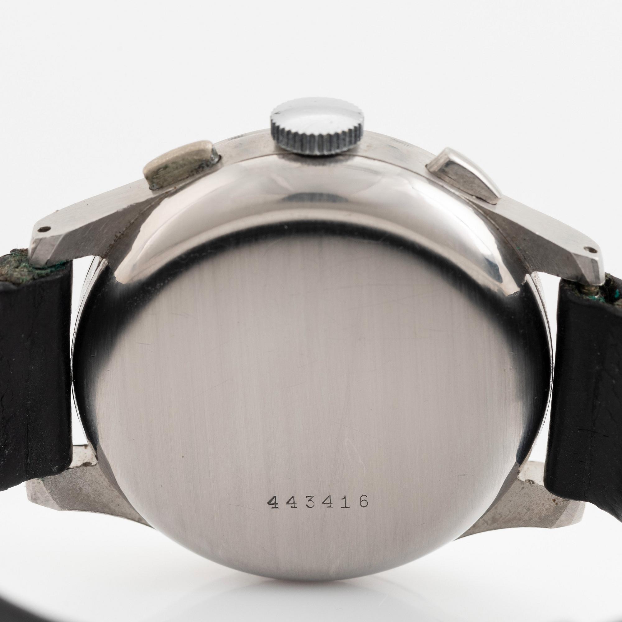 Kronometer Stockholm, chronograph, ca 1940.