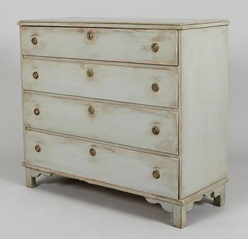 BYRÅ, gustaviansk stil, 1800-tal.