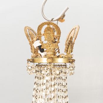 Taklampa omkring 1900.