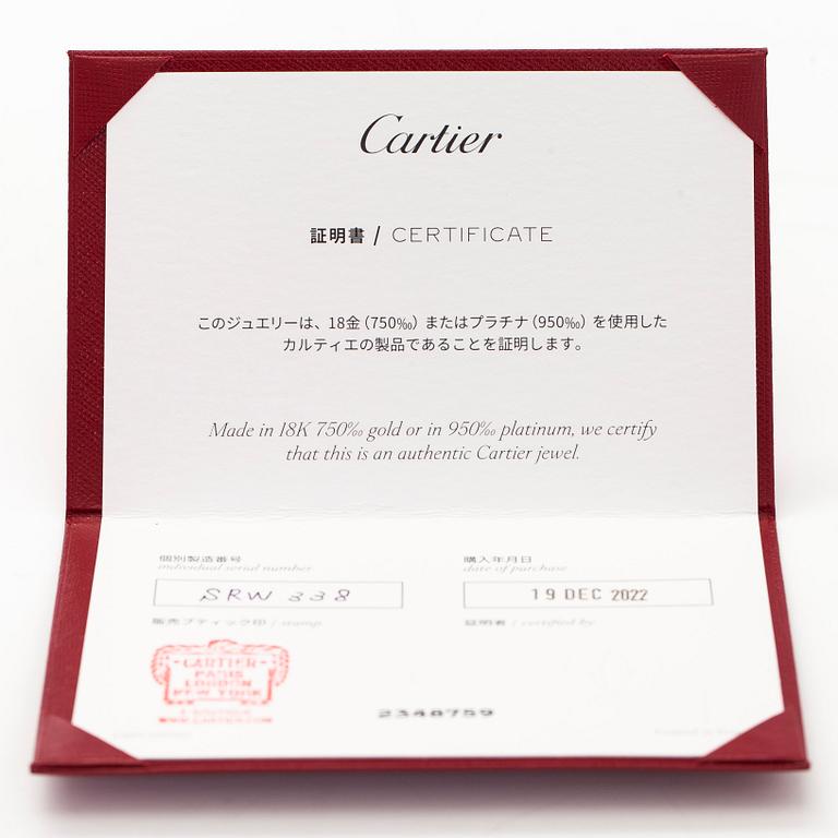 Cartier, an 18K gold 'd'Amour' necklace, with a brilliant-cut diamond.