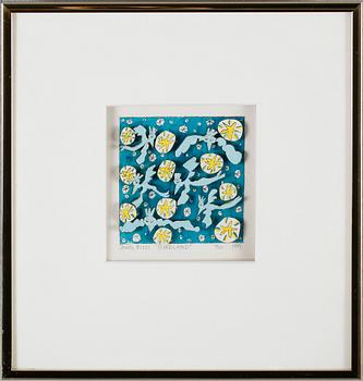 JAMES RIZZI, blandteknik, collage, signerad och daterad 1981, numrerad 4/25.