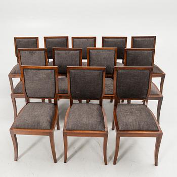 Dining set, 13 pieces, first half of the 20th century.