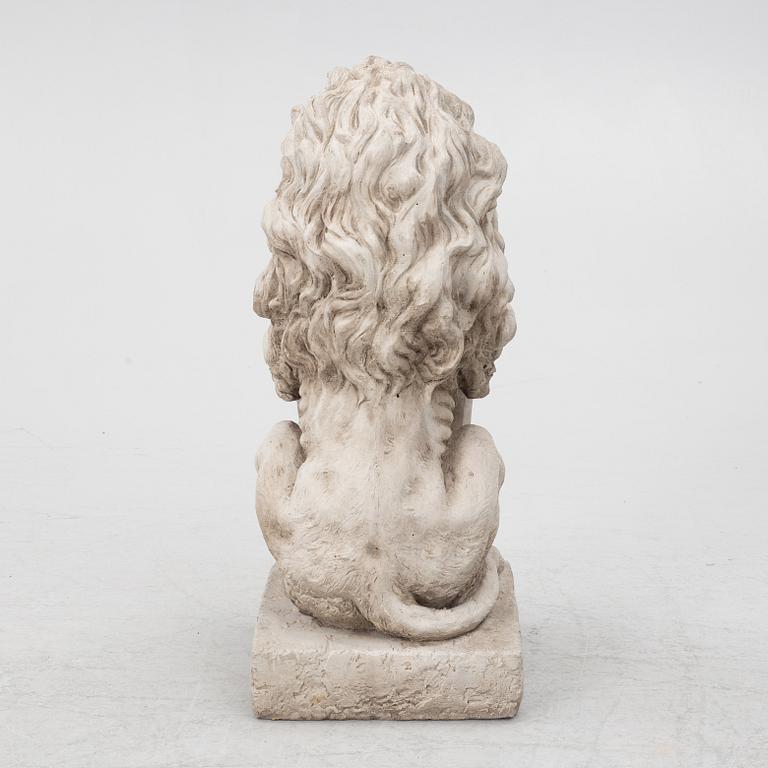 A stone composite sculpture, 20th Century.