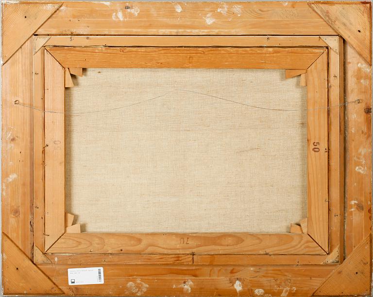 FRITZ RAUPP, olja på duk, sign.