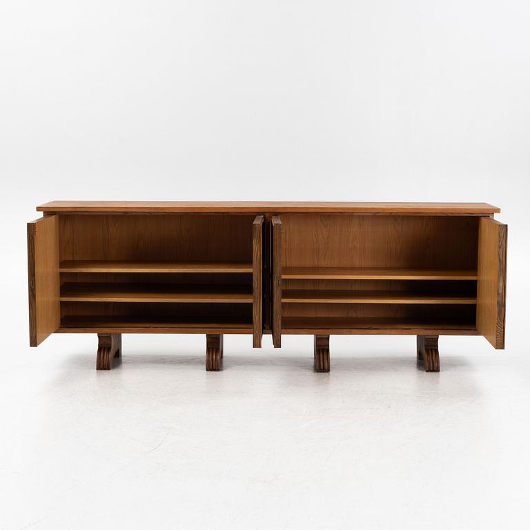 Otto Schulz, an oak sideboard, Firma Boet, Sweden 1940s, Swedish Modern.