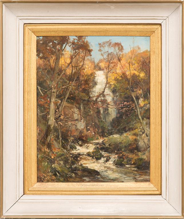 oil on canvas, signed and dated 1890.